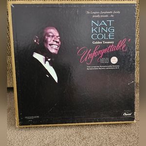 Nat King Cole Golden Treasury "Unforgettable" 6 Album Box Set